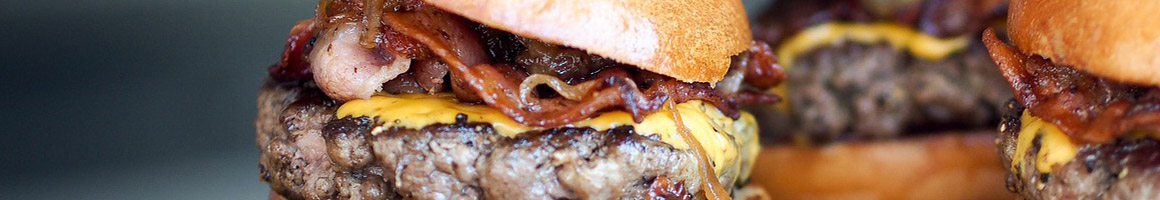 Eating Burger Deli Sandwich at New York Deli Restaurant restaurant in St Clair Shores, MI.